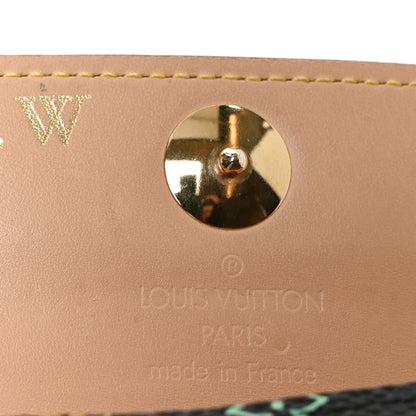 Louis Vuitton Monogram Multicolor Business Card Holder Black 7 of 7