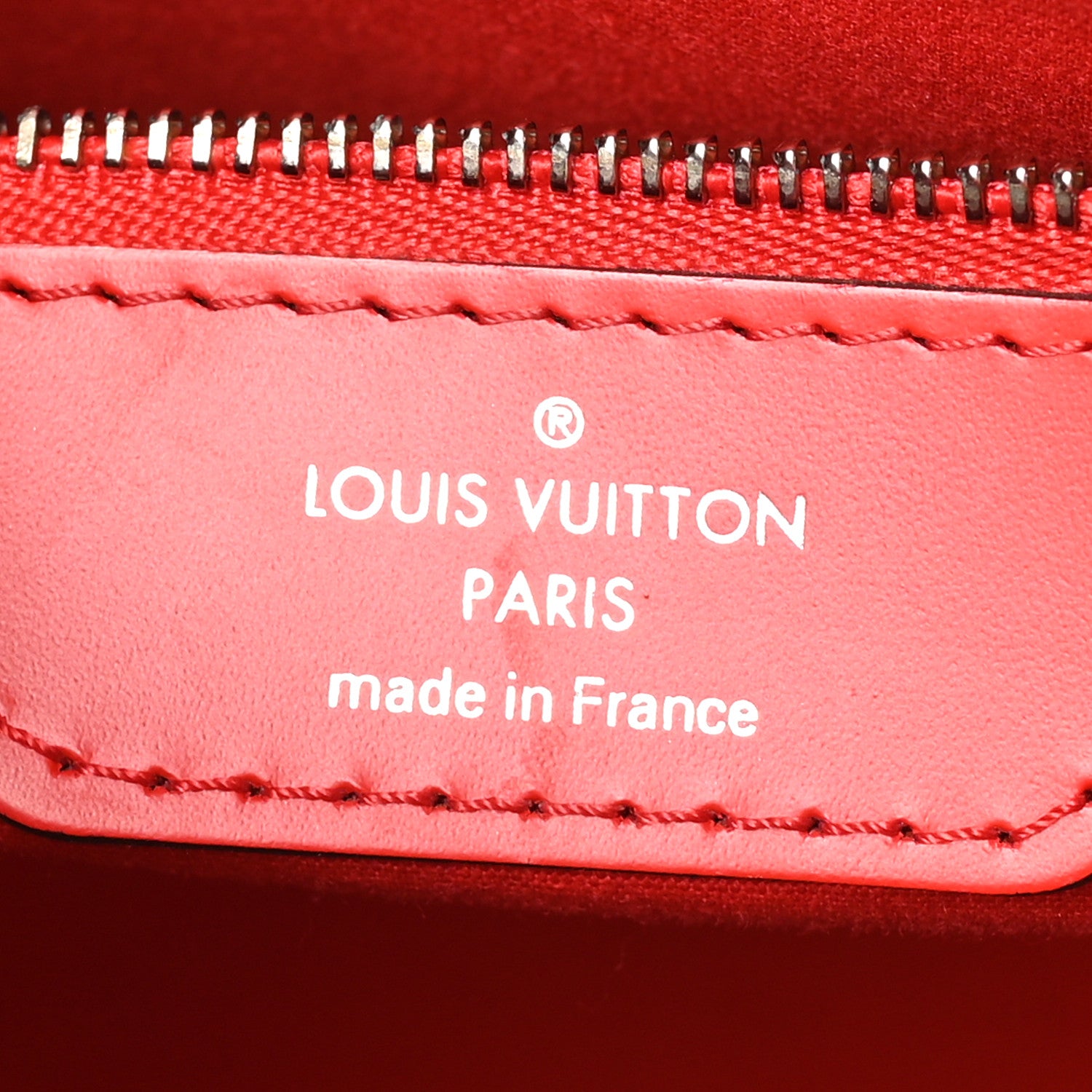 Louis Vuitton Epi Brea MM Carmine 6 of 10