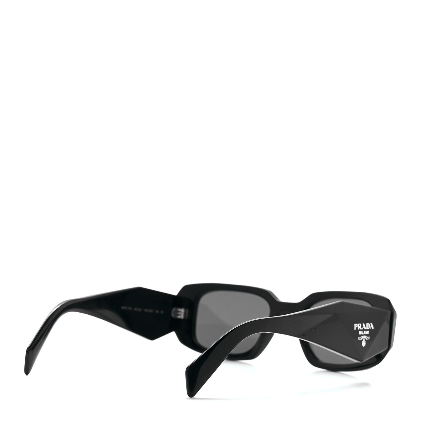Acetate Symbole Sunglasses SPR 17W Black