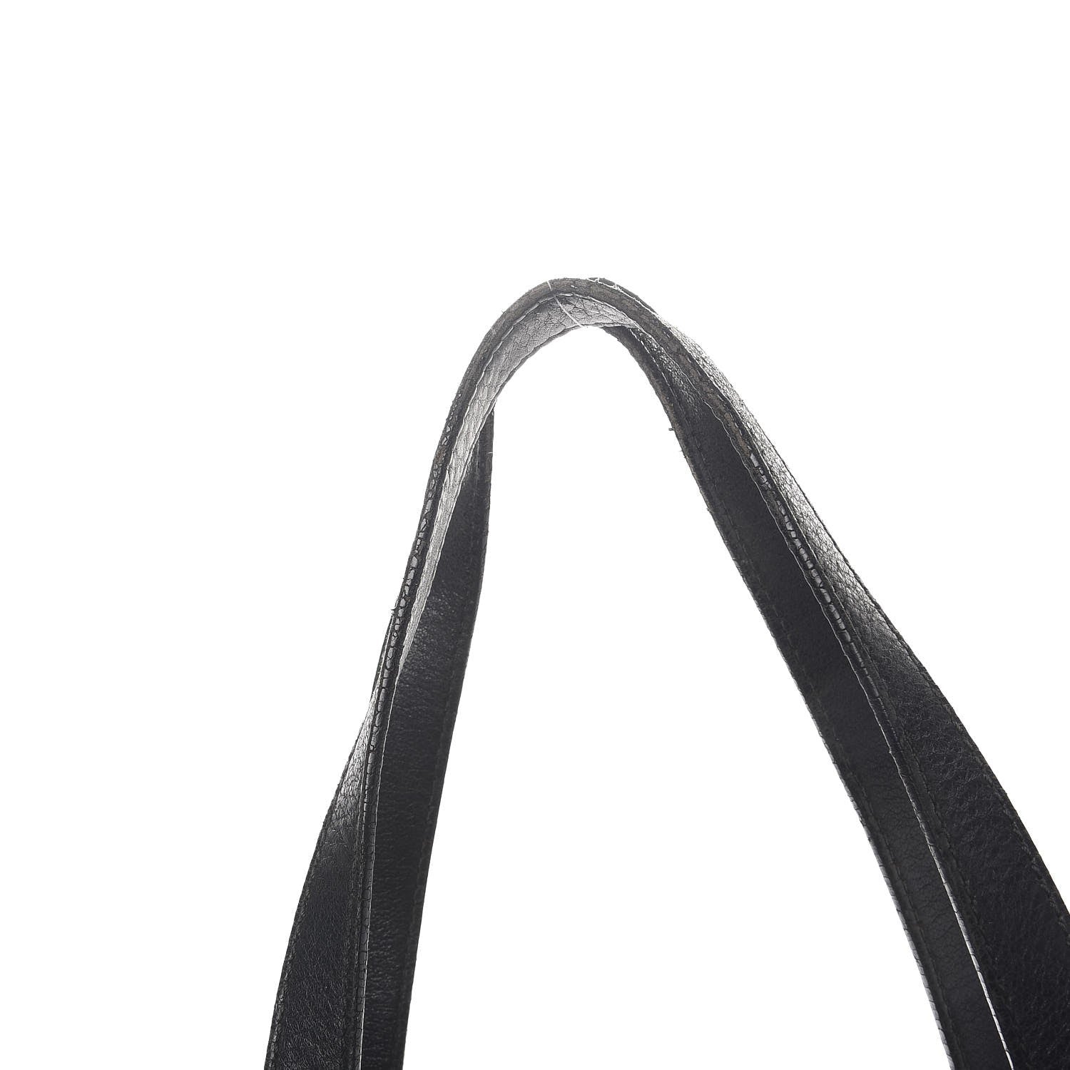 Gucci Guccissima Medium Zippered Shopping Tote Black 10 of 19