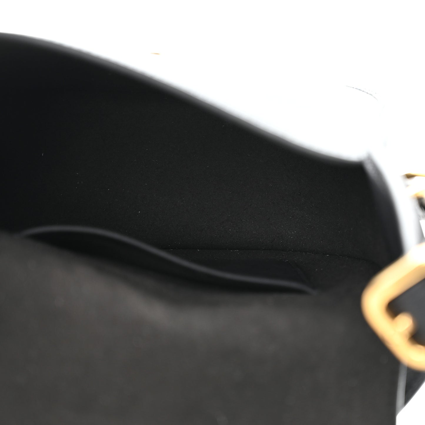 Silky Calfskin Mini Sadie Satchel Black