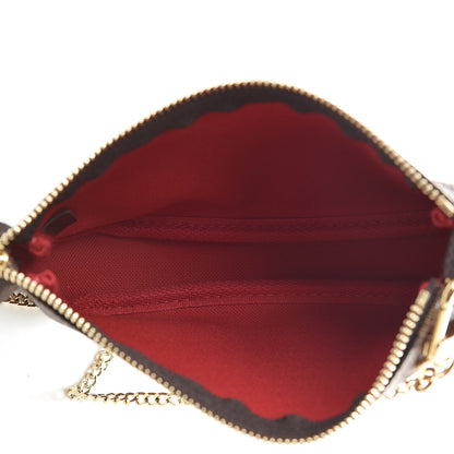 Louis Vuitton Damier Ebene Mini Pochette Accessories 4 of 6