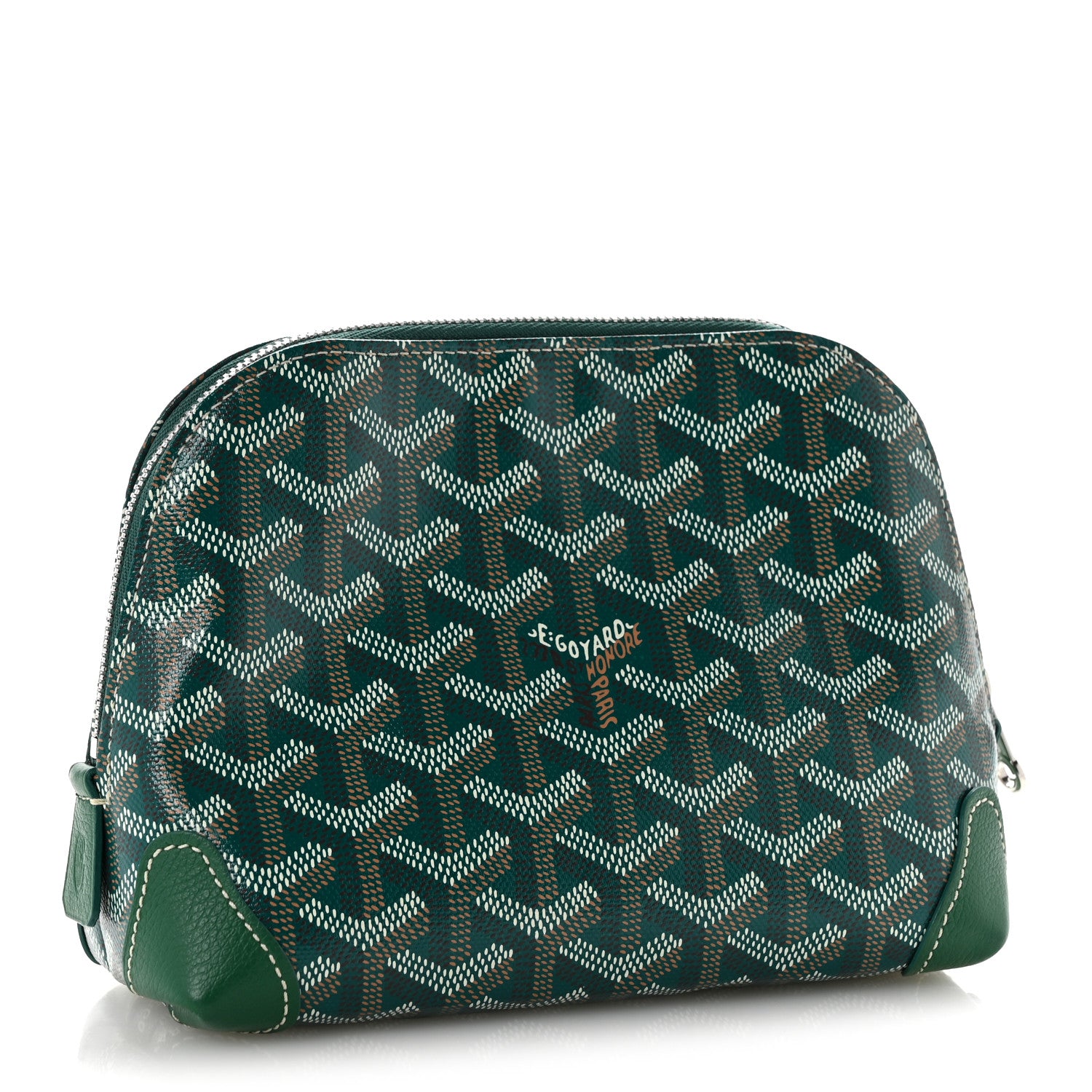 Goyard Goyardine Vendome Toiletry Pouch Green 3 of 7