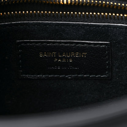 Saint Laurent Smooth Calfskin Le 5 A 7 Hobo Black 6 of 13