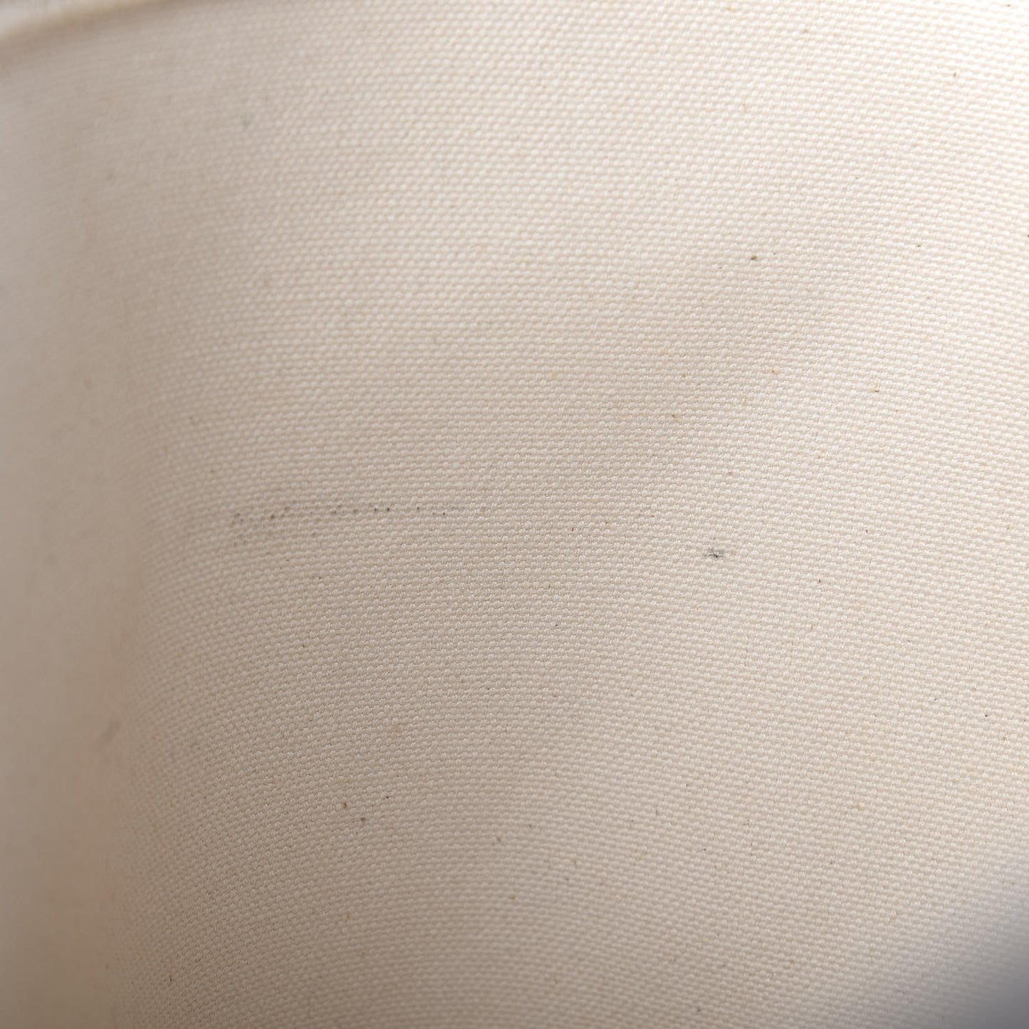 Canvas Calfskin Horizontal Cabas Natural Tan