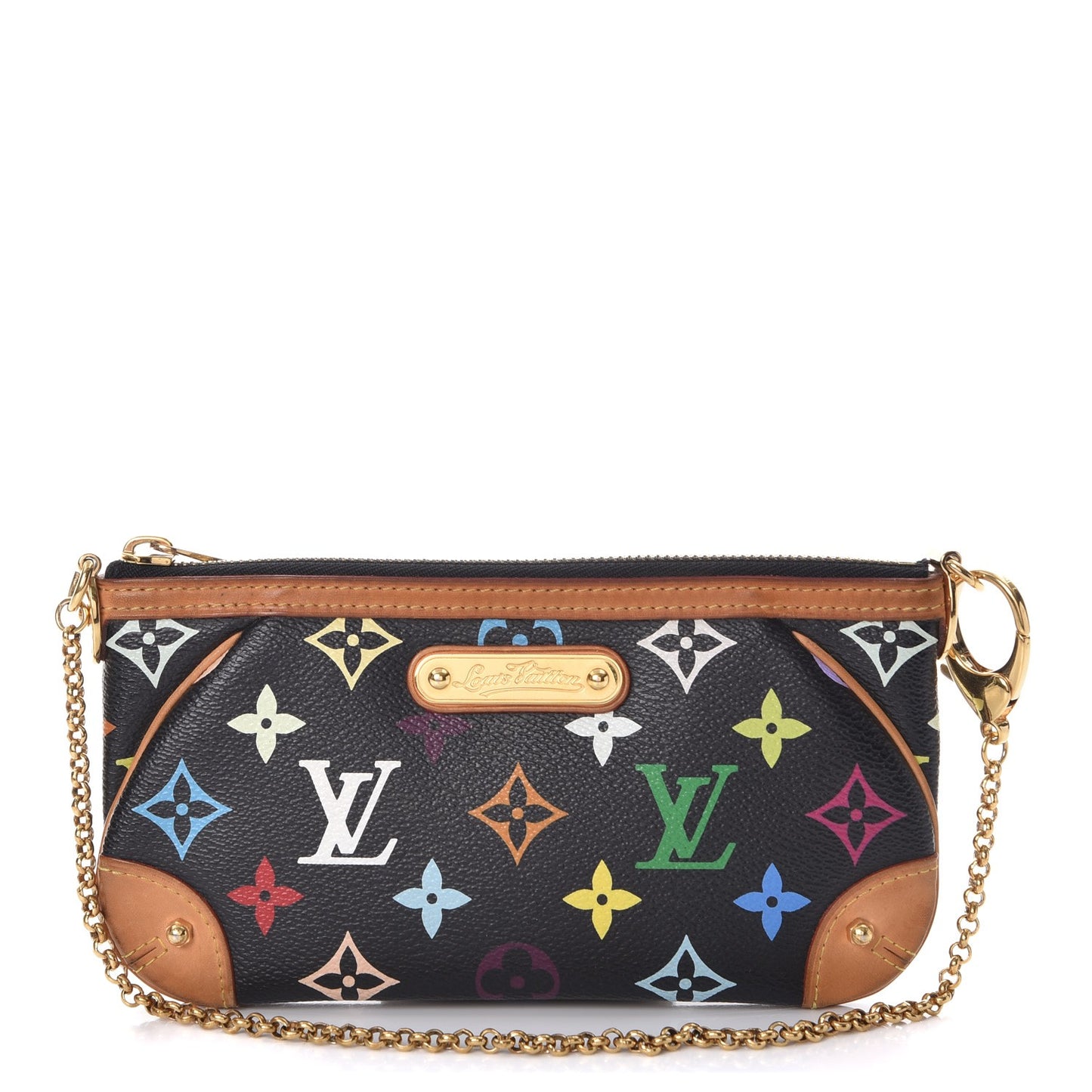 Monogram Multicolor Pochette Milla MM Black