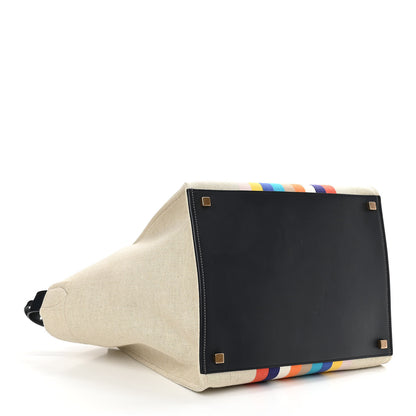 Celine Cotton Canvas Medium Phantom Luggage Multicolor 4 of 15