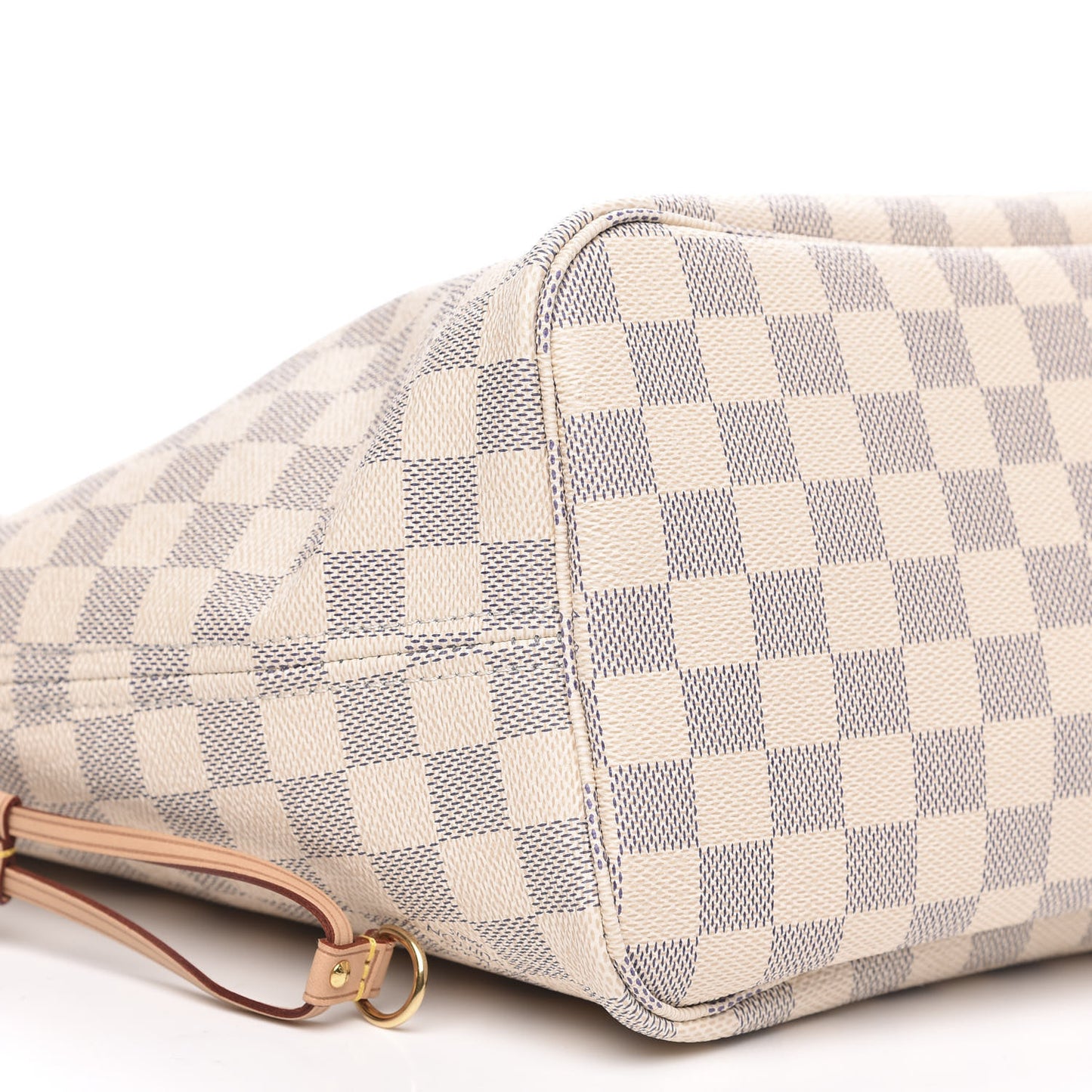 Damier Azur Neo Neverfull MM Rose Ballerine