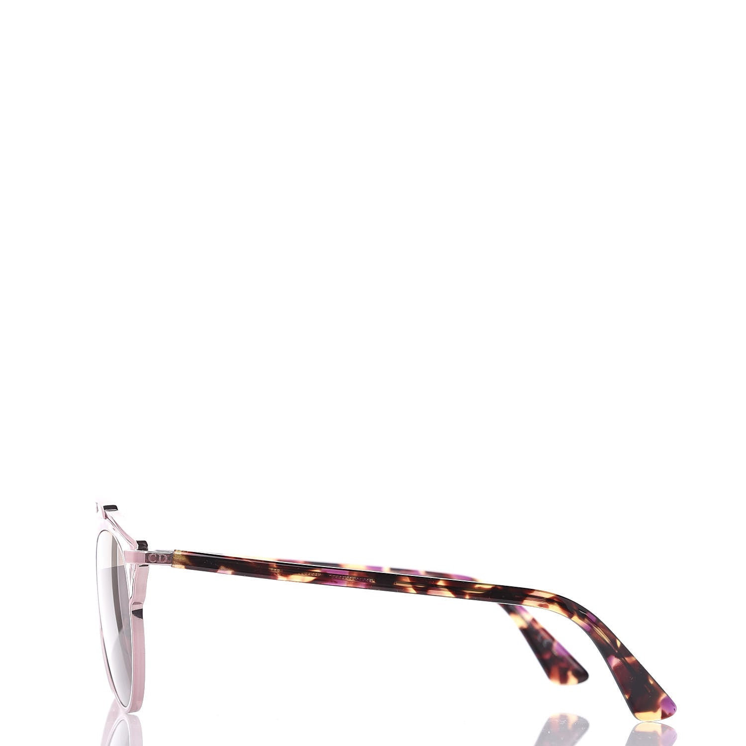 Christian Dior Mirrored So Real Sunglasses Pink Tortoise 2 of 8