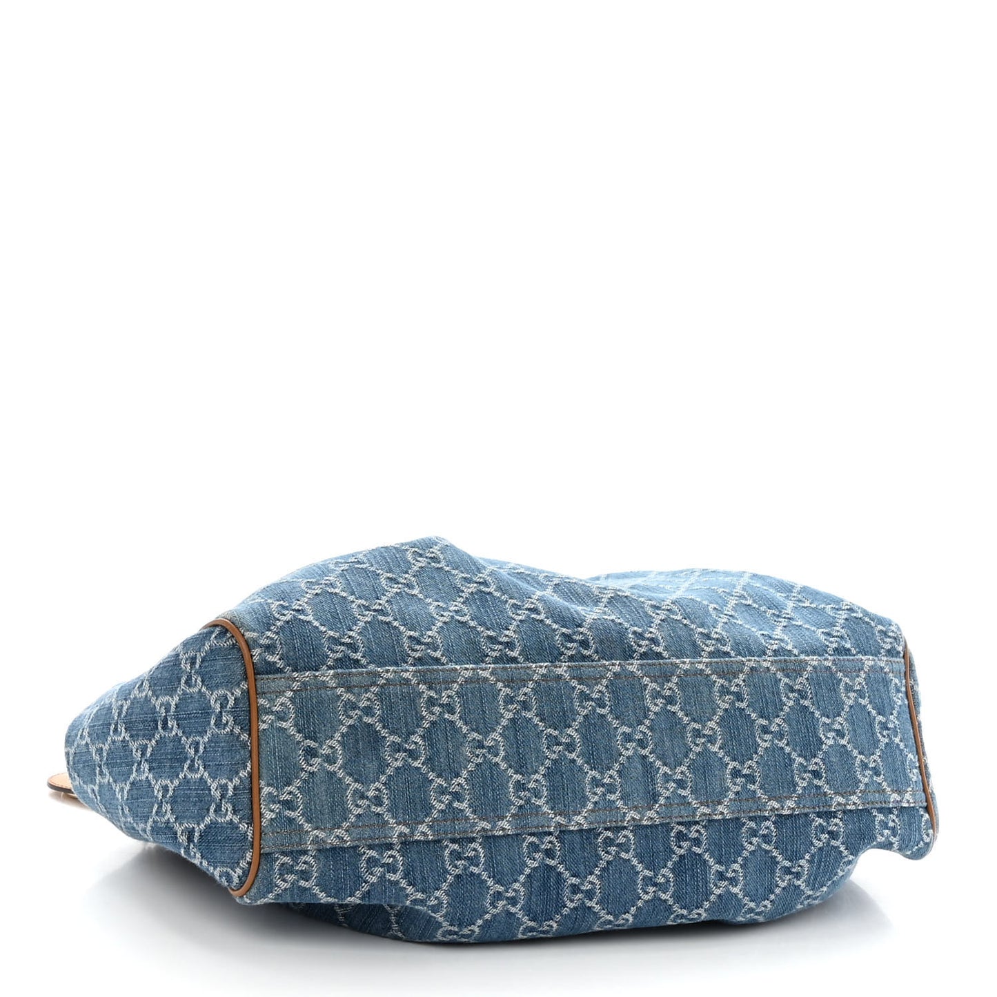 Denim Monogram Medium Sukey Tote Blue