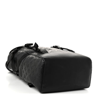 Louis Vuitton Calfskin Monogram Shadow Getaway Backpack Black 4 of 9