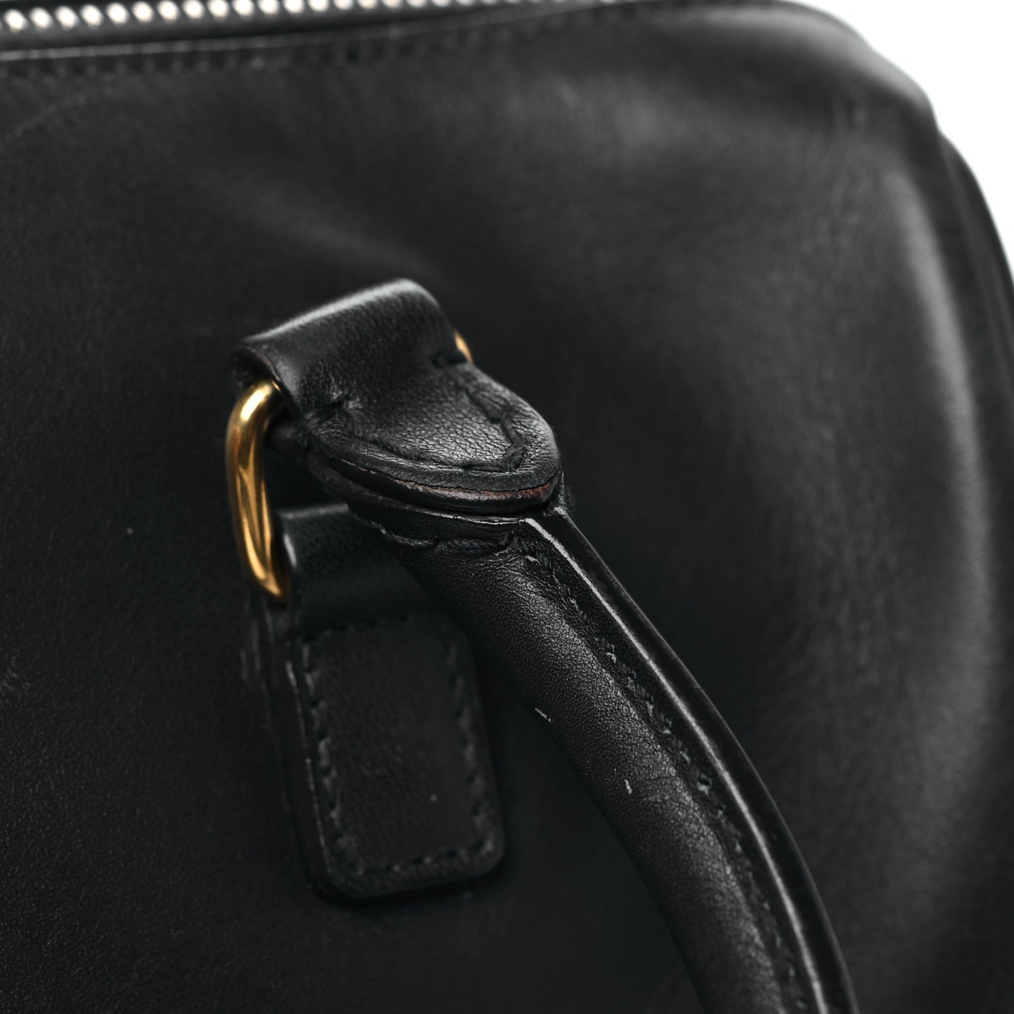 Calfskin Classic Baby Duffle Navy Blue