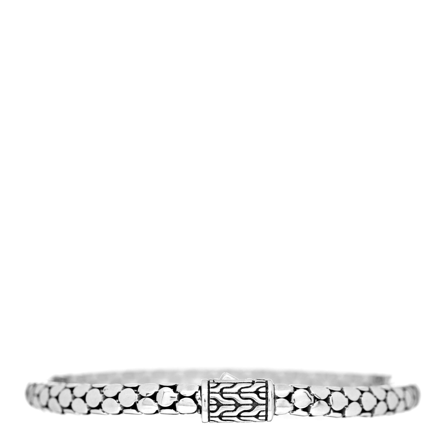 John Hardy Sterling Silver 6mm Dot Bracelet 2 of 3