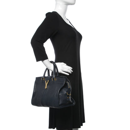 Saint Laurent Sheepskin Small Cabas ChYc Navy 3 of 21