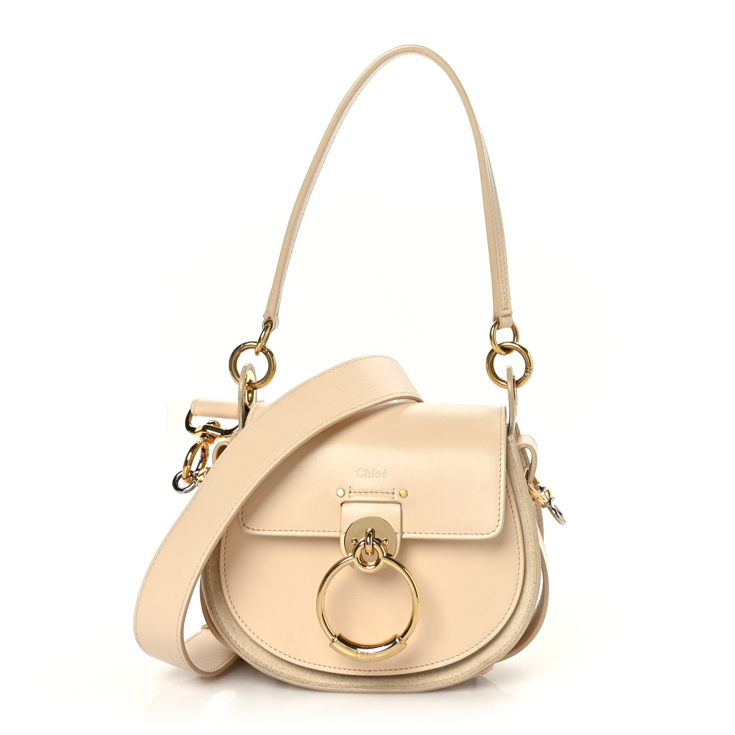 Chloe Calfskin Small Tess Bag Blondie Beige 1 of 7