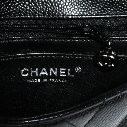 Chanel Caviar Quilted Mini Square Flap Bag Black 8 of 9
