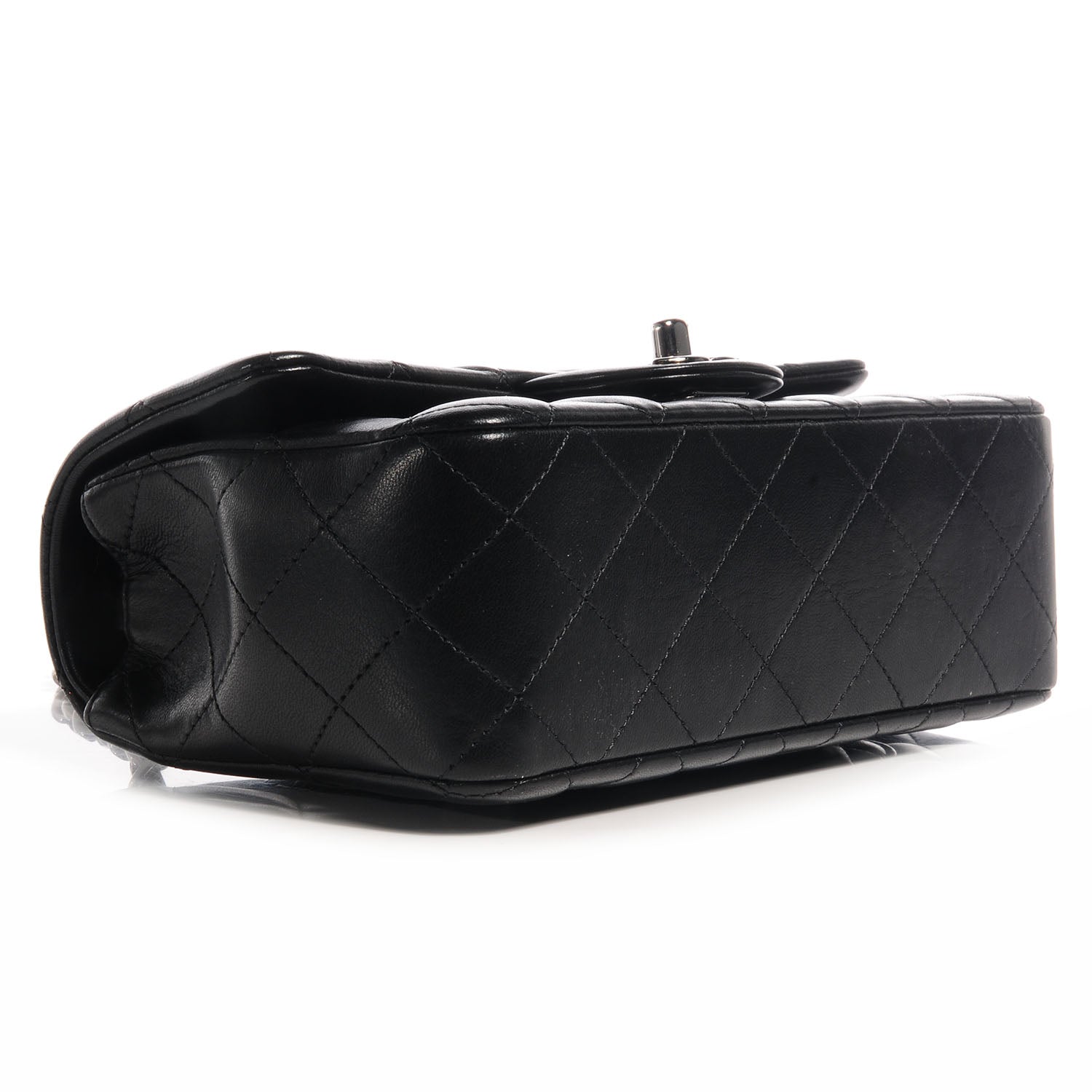 Chanel Lambskin Quilted Mini Flap Black 4 of 9