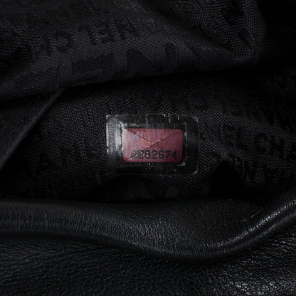 Chanel Calfskin CC Bucket Bag Black 5 of 7