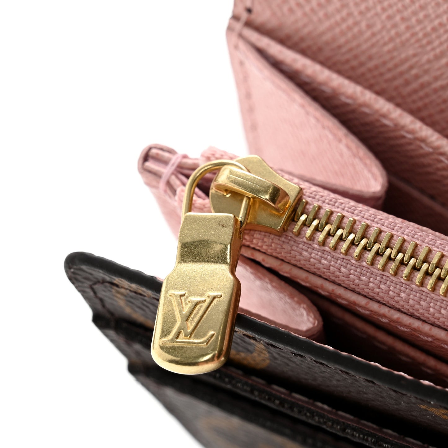 Monogram Sarah Wallet NM Rose Ballerine