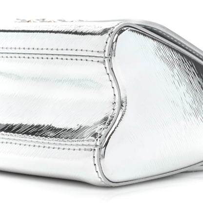 Louis Vuitton Mirror Epi Swarovski Strass Twist PM Silver 8 of 10