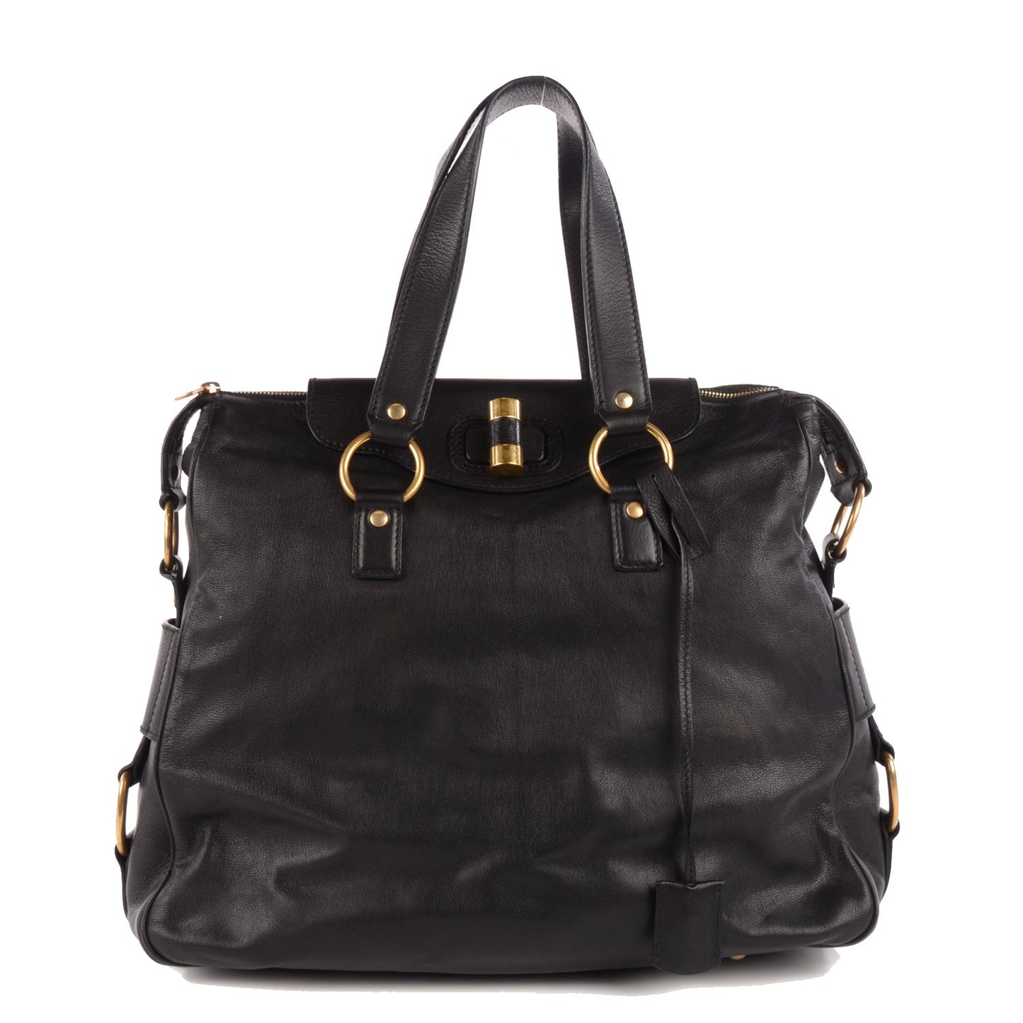 Goatskin Large Rive Gauche Black