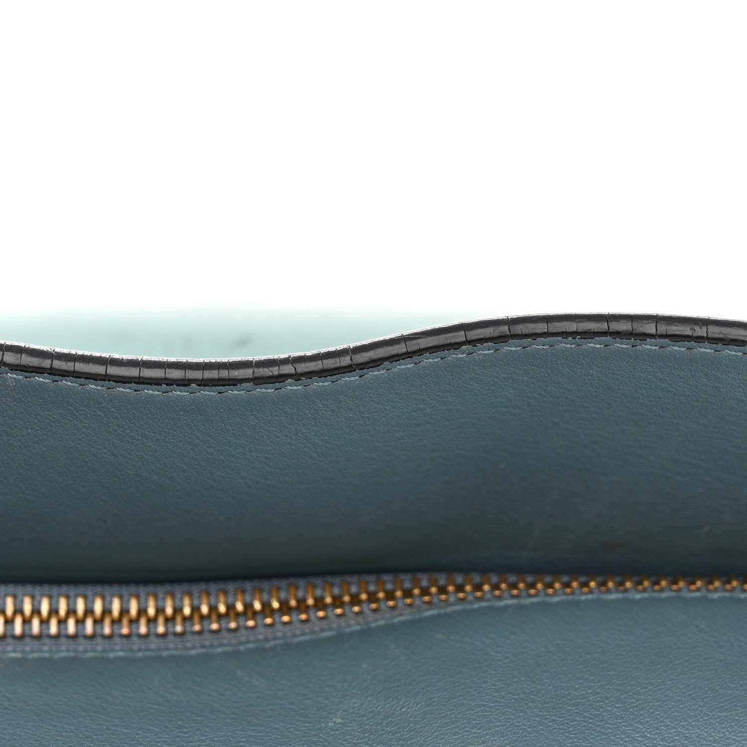 Loewe Calfskin Medium Puzzle Bag Aqua 19 of 20