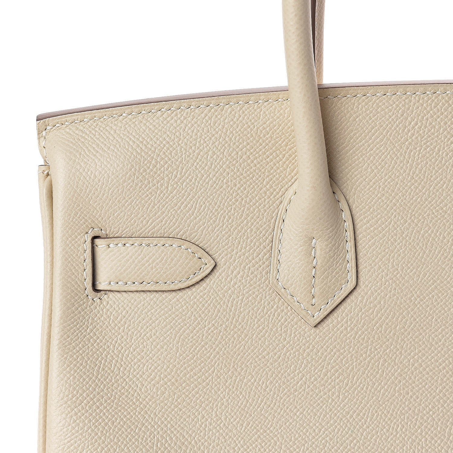 Hermes Epsom Birkin 30 Craie 18 of 37