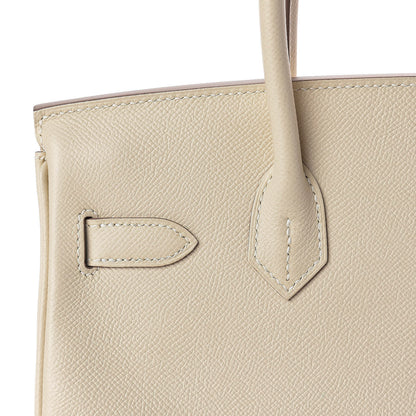 Hermes Epsom Birkin 30 Craie 18 of 37
