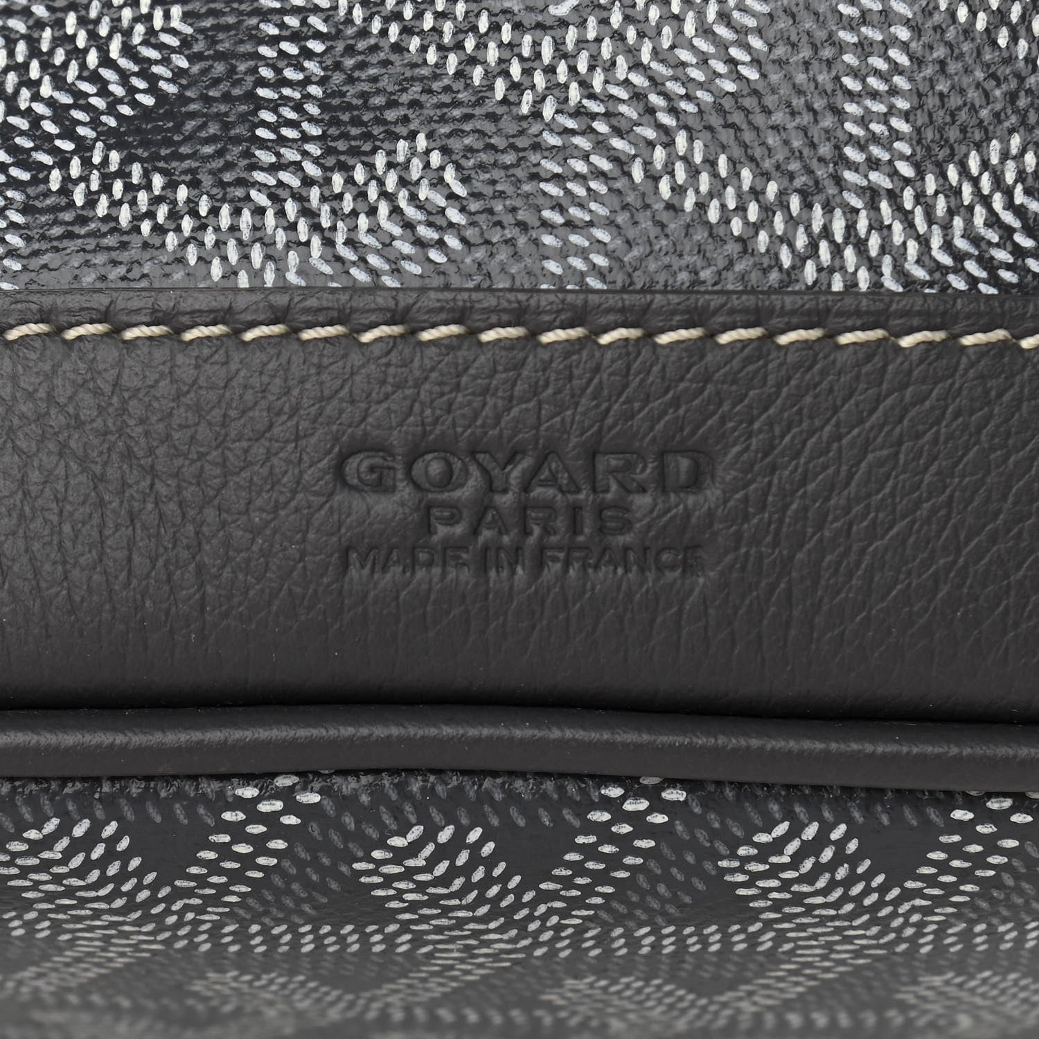 Goyard Goyardine Petit Flot Bucket Bag PM Grey 9 of 10