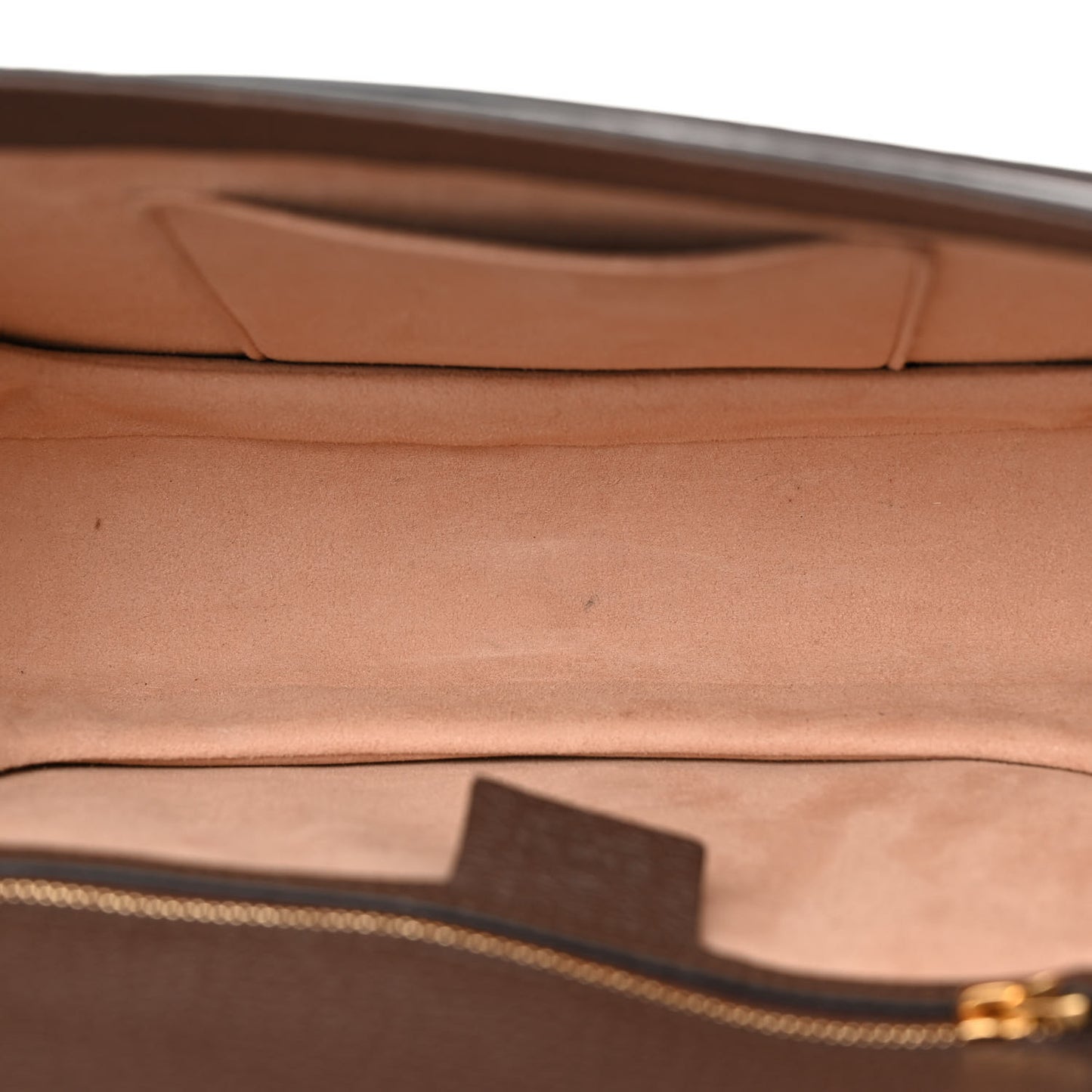 GG Supreme Monogram Web Small Ophidia Flap Messenger Bag Brown