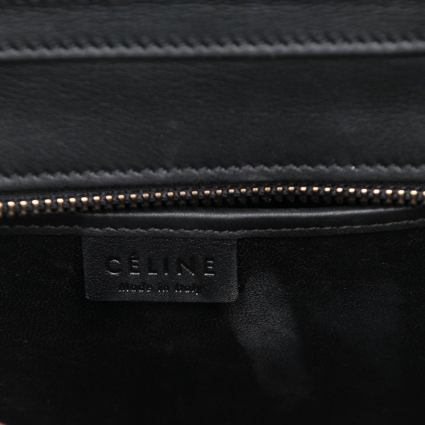 Smooth Calfskin Nano Luggage Black