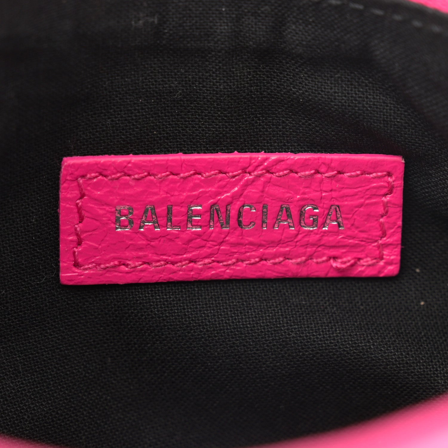 Balenciaga Agneau Arena Le Cagole Shoulder Bag XS Hot Pink 7 of 12
