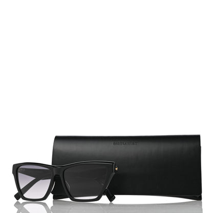 Saint Laurent New Wave SLM103 Kate Cat Eye Sunglasses Black 8 of 8