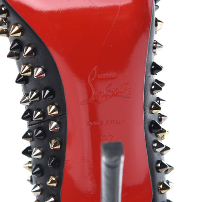 Christian Louboutin Kid Pigalle Spikes 120 Pumps 37 Black 9 of 11