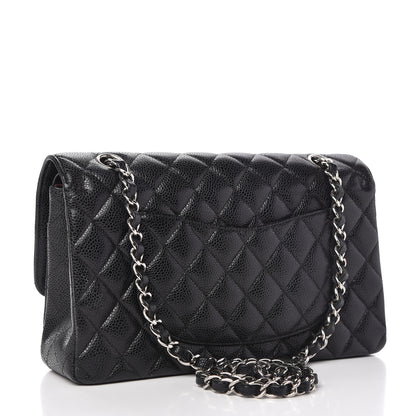 Chanel Caviar Quilted Medium Double Flap Black 3 of 11