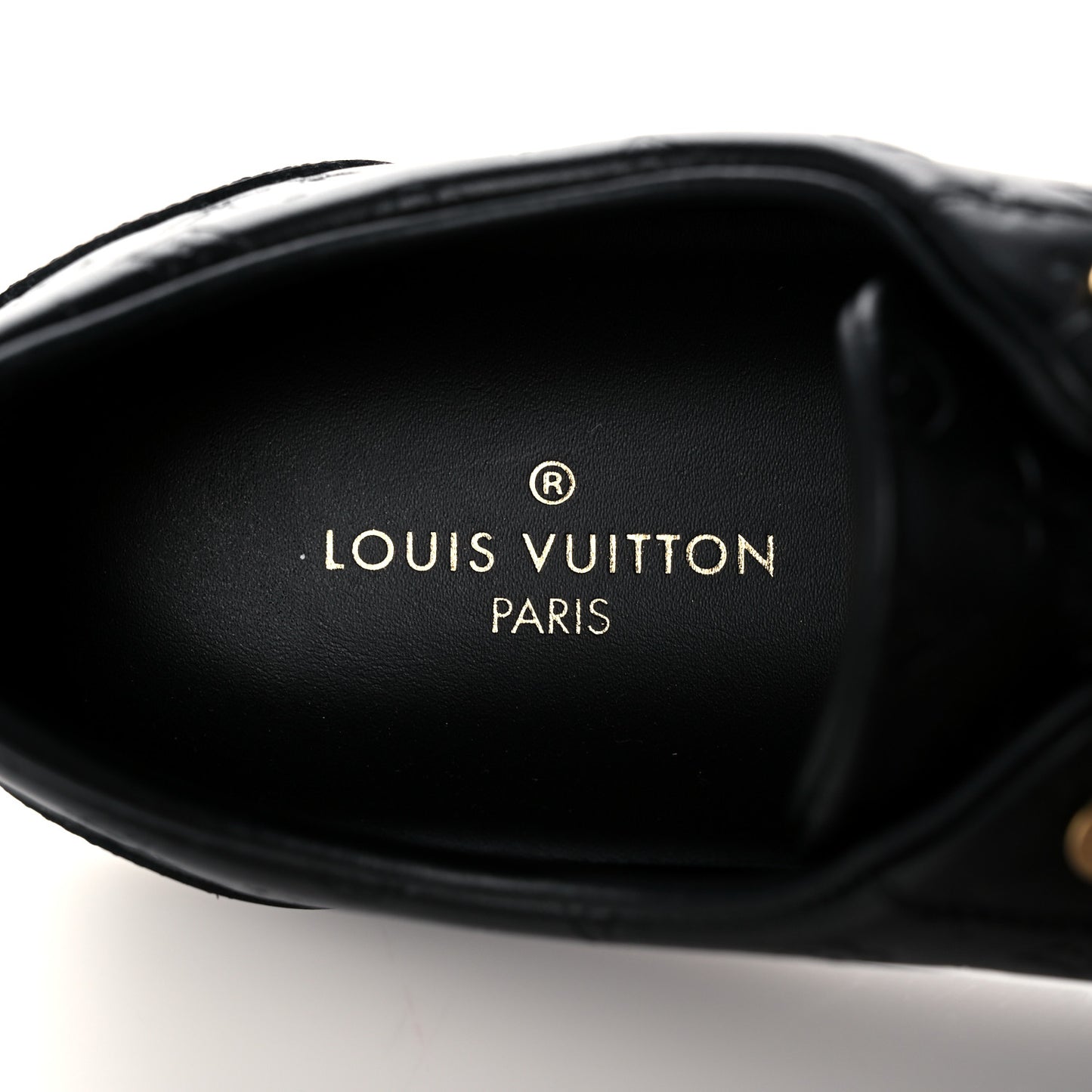 Monogram Calfskin Stellar Sneakers 37 Black