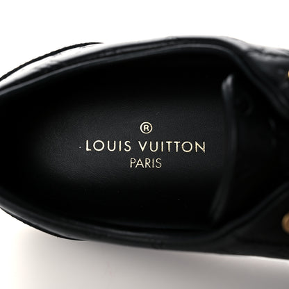 Louis Vuitton Monogram Calfskin Stellar Sneakers 37 Black 7 of 8
