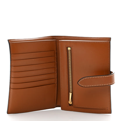 Celine Canvas Triomphe Medium Strap Wallet Tan 5 of 8