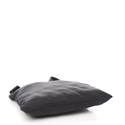 Prada Nylon Flat Messenger Bag Black 3 of 8