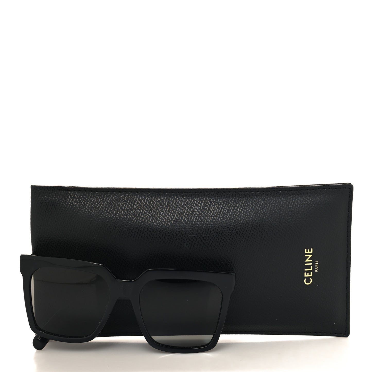 Acetate Polarized Oversized Sunglasses CL4055IN Black