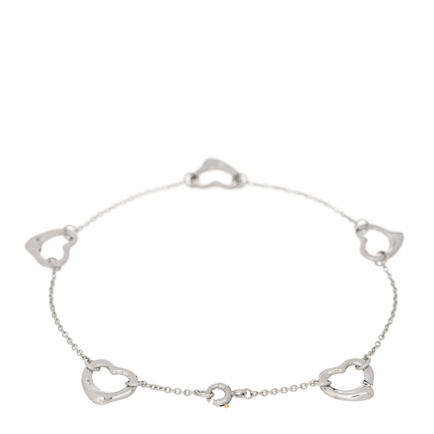 Sterling Silver Elsa Peretti Open Heart Bracelet