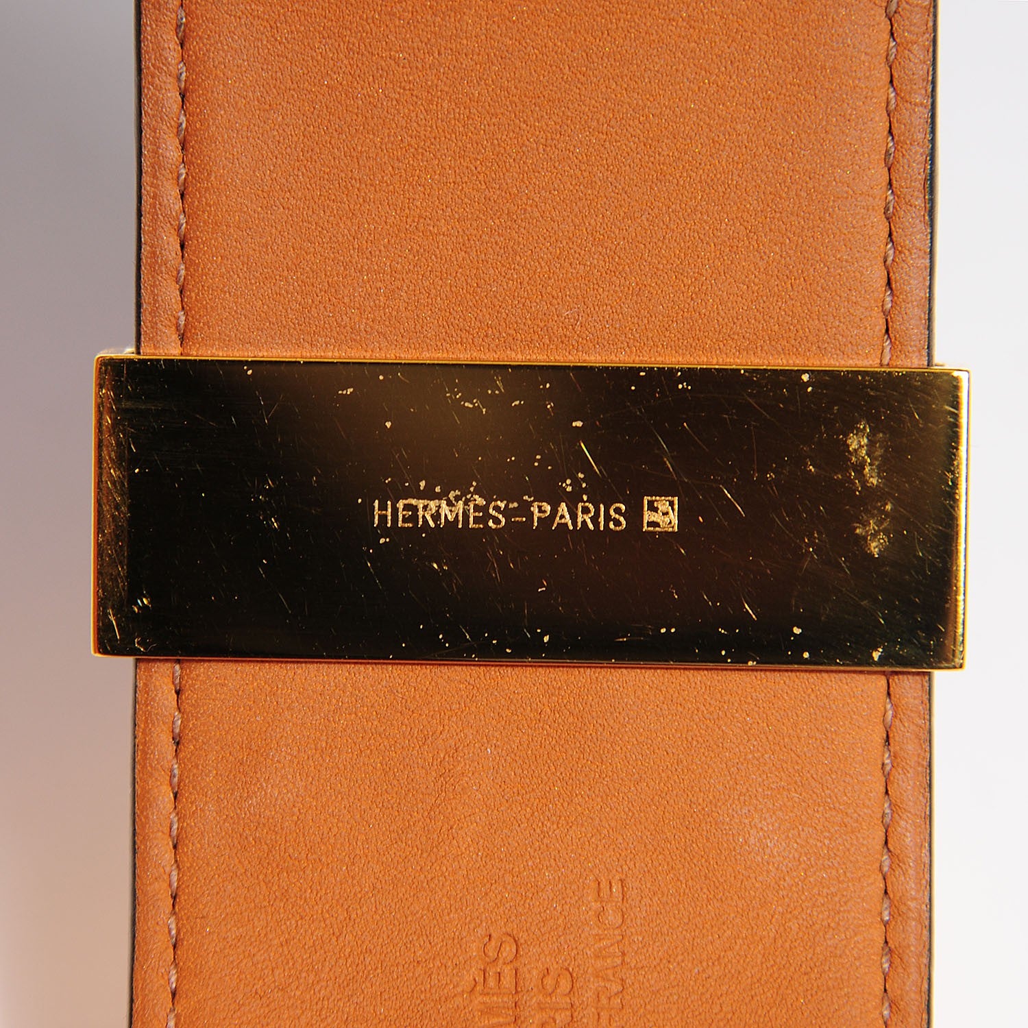 Hermes Chamonix Collier De Chien CDC Bracelet Small Black 6 of 7