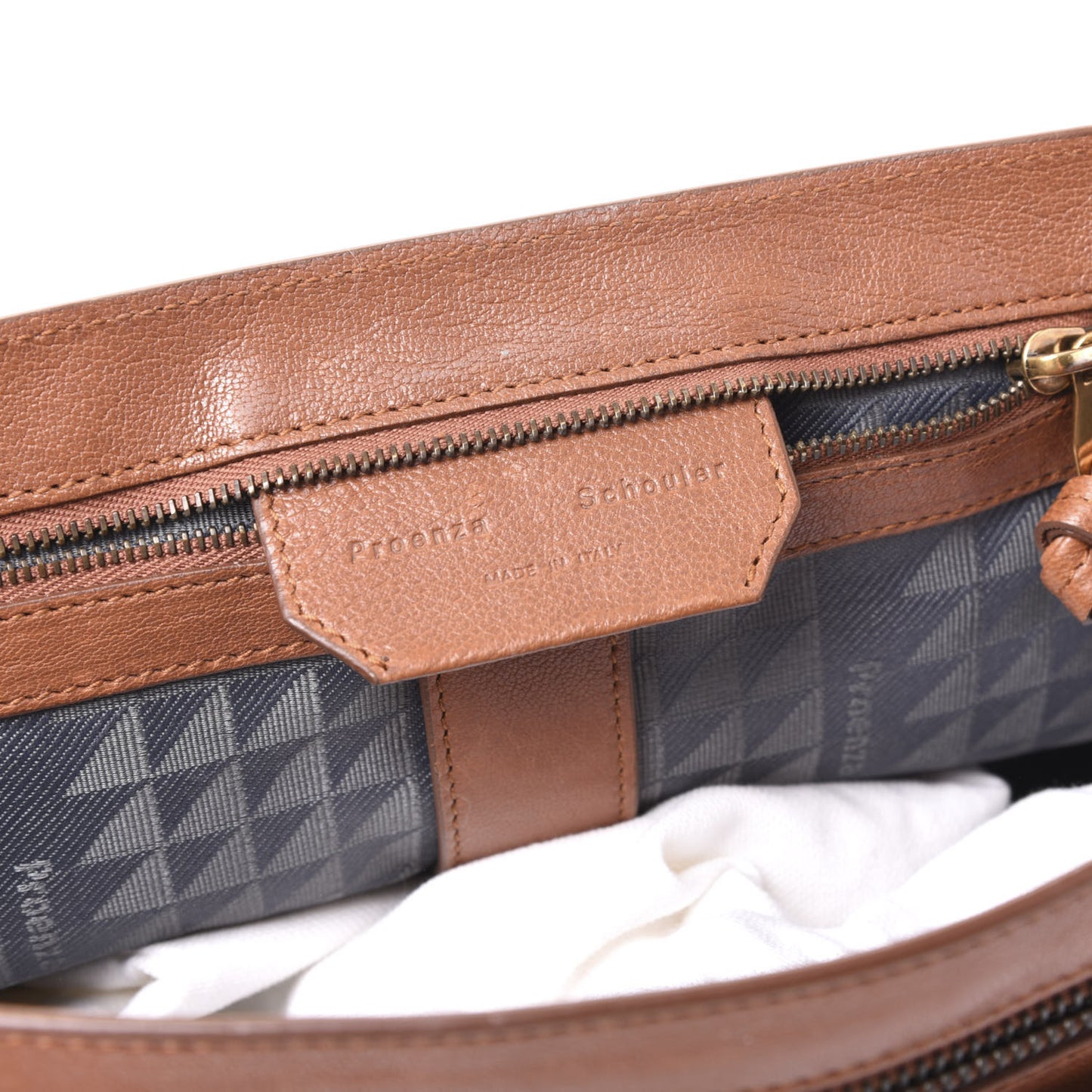 Lambskin Medium PS1 Satchel Saddle