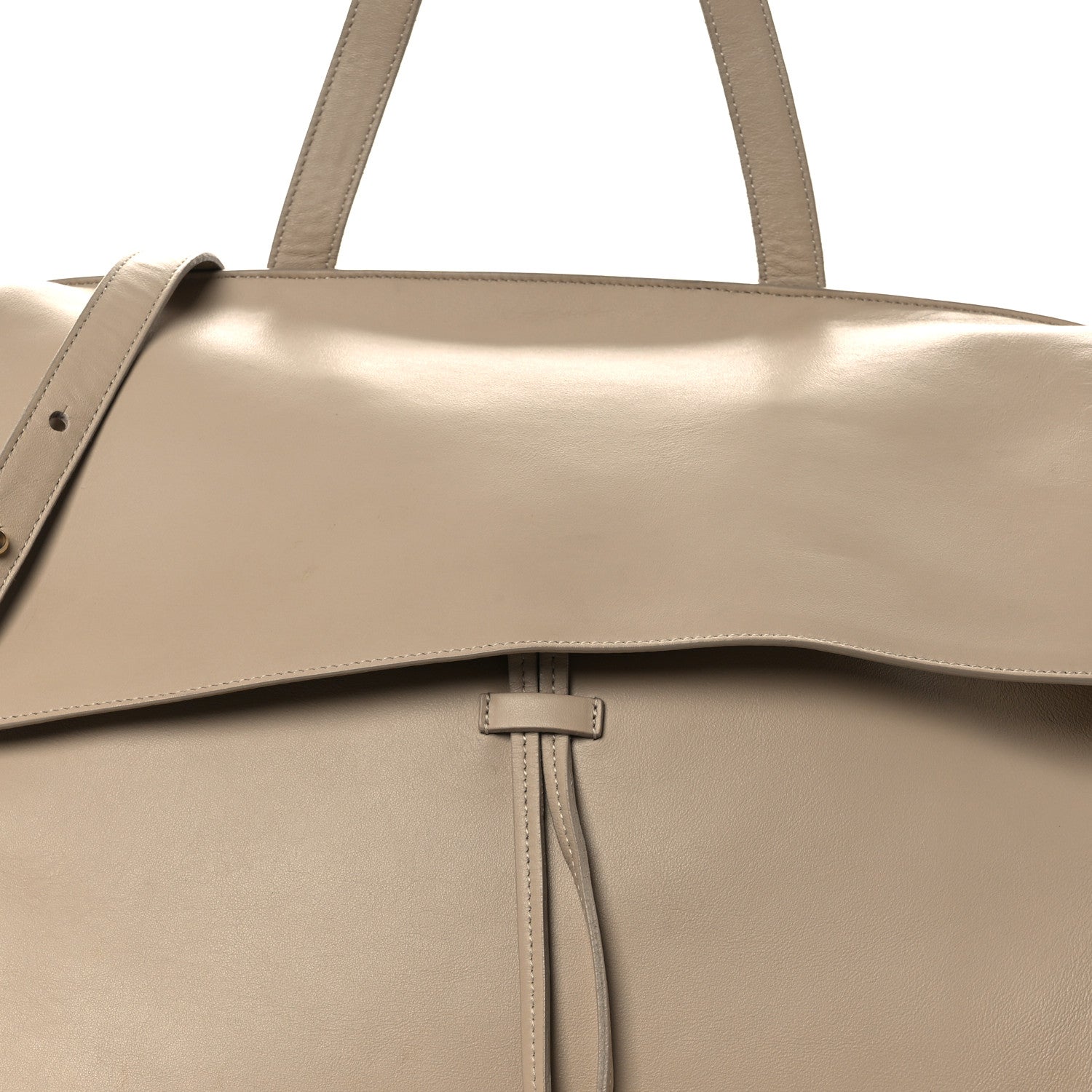 Mansur Gavriel Calfskin Soft Large Lady Bag Macchiato 7 of 12