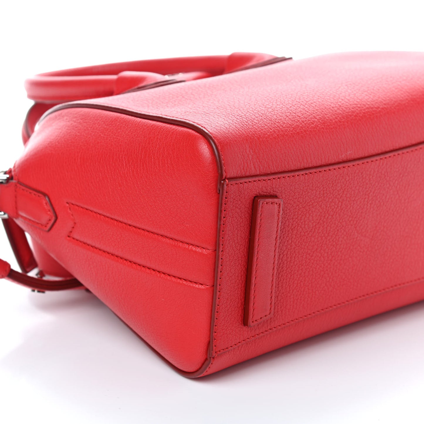 Sugar Goatskin Mini Antigona Medium Red