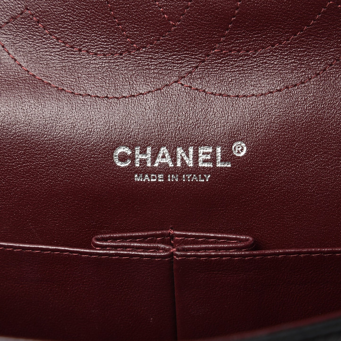 Lambskin Quilted Jumbo Double Flap Black