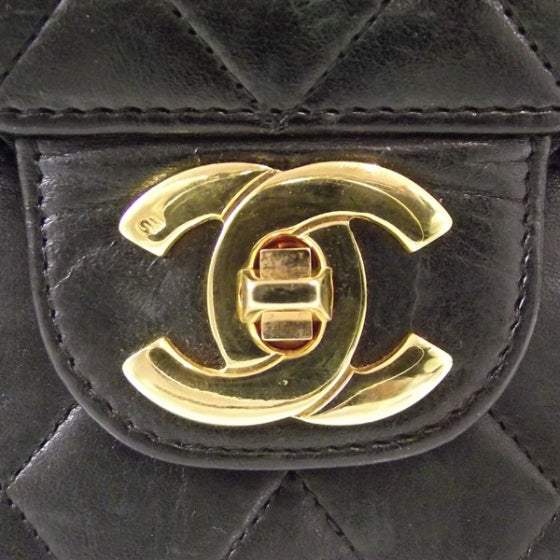 Chanel Lambskin Double Flap Mademoiselle Chain Bag 8 of 11