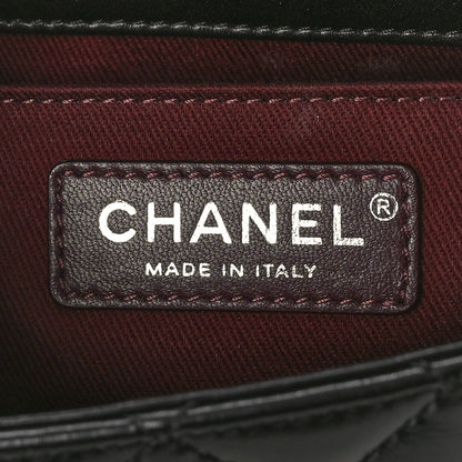 Chanel Aged Calfskin Quilted Mad About Quilting Mini Flap Black 6 of 9