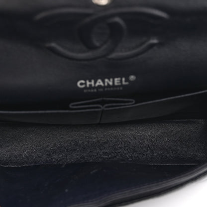 Chanel Lambskin Quilted Medium Double Flap Navy 5 of 10