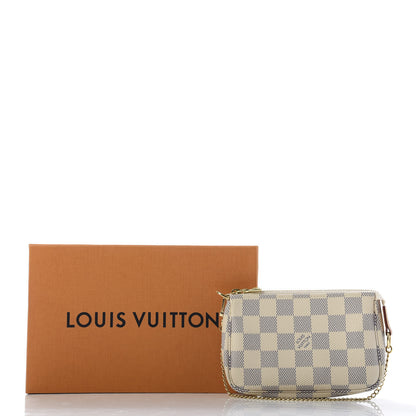 Louis Vuitton Damier Azur Mini Pochette Accessories 9 of 9